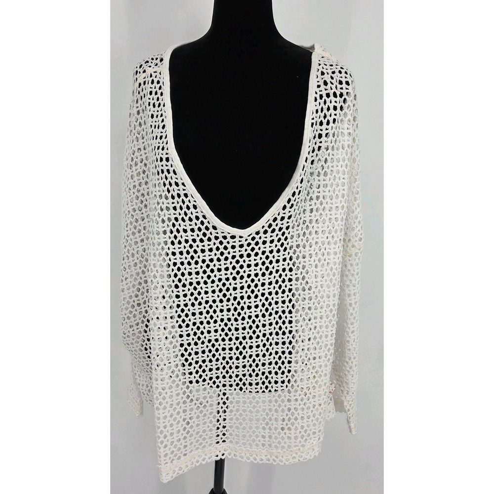 NWT Free People We The Free The "Napa Tee" Cover Up Small White